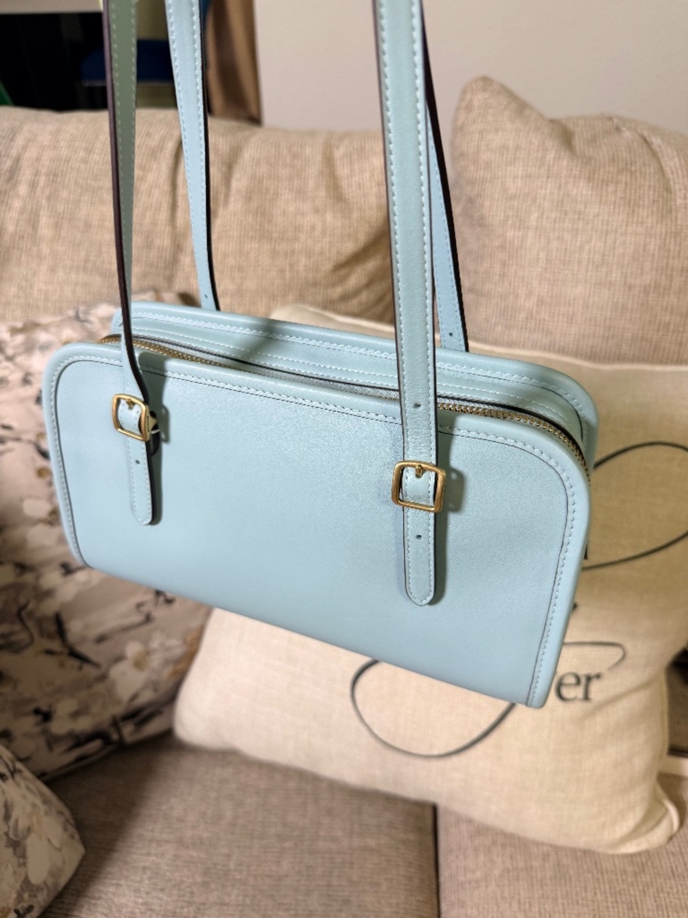 Coach Swing Zip Bluebell